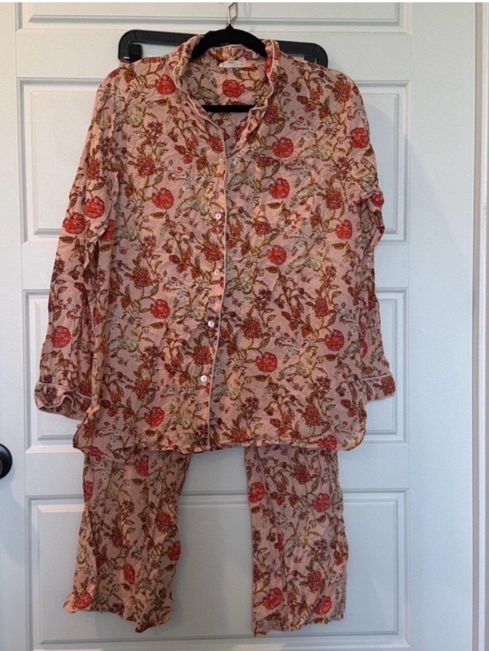 Pomegranate Inc Pajama set 100% Cotton medium